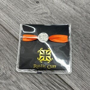 NWT Rustic Cuff Orange Bracelet